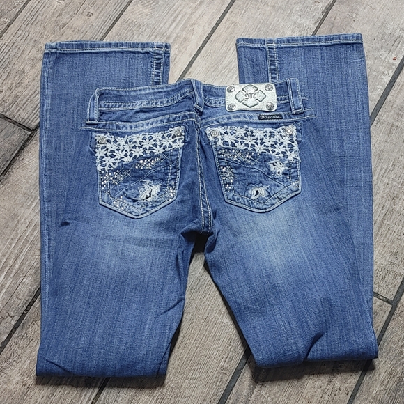 Miss Me Signature Boot Cut Jeans Size 27 - Picture 13 of 13